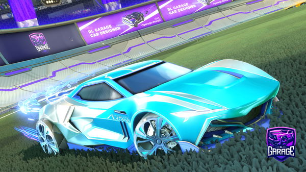 A Rocket League car design from TyrannixzRL