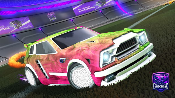 A Rocket League car design from OKJ50