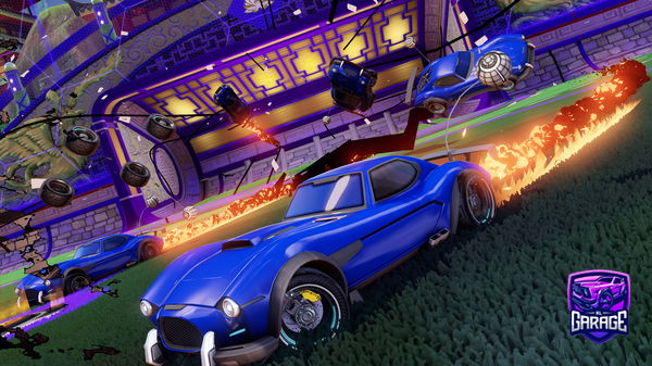 A Rocket League car design from Ampeelmeal