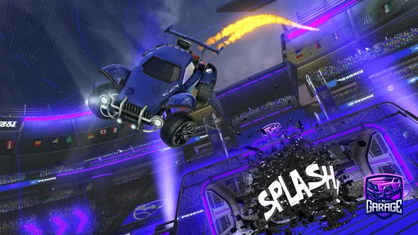 A Rocket League car design from GhxstZenz
