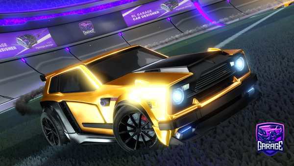 A Rocket League car design from Mazdra