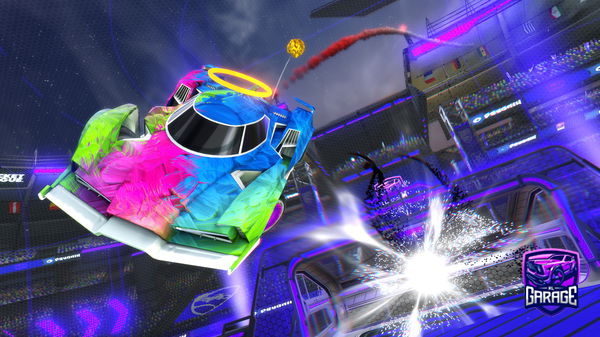 A Rocket League car design from SdwPrisme