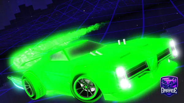 A Rocket League car design from Pulce_