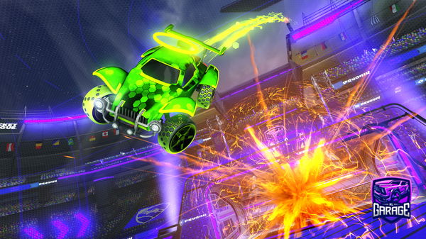 A Rocket League car design from EppicxX