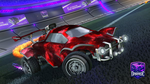 A Rocket League car design from Brushedfever40_