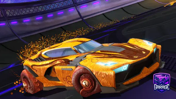 A Rocket League car design from TensiveZexal