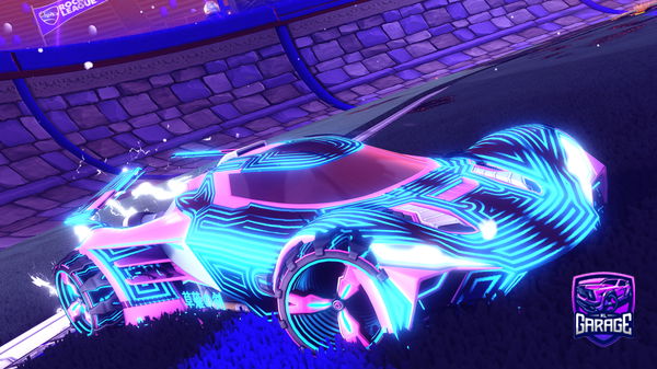 A Rocket League car design from Polar-Ray