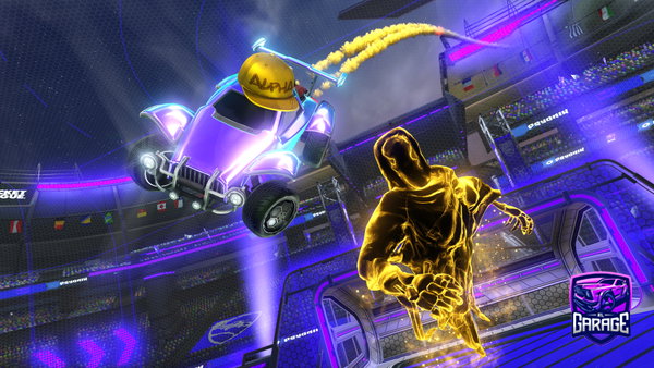 A Rocket League car design from Kjsxv