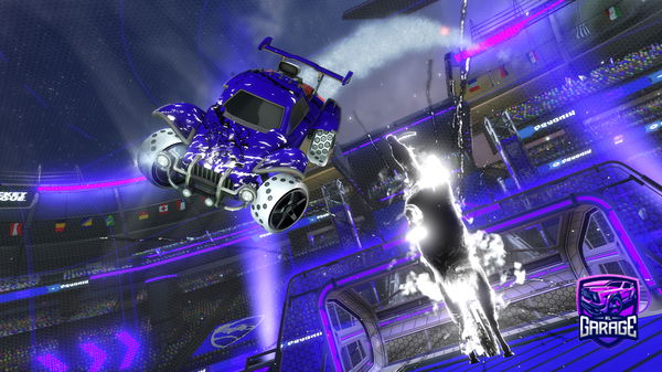 A Rocket League car design from DarkPasta