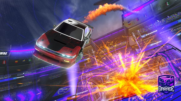 A Rocket League car design from Tenju