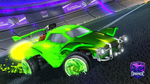 A Rocket League car design from Flipz_72