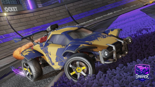 A Rocket League car design from user37549001