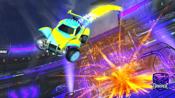 A Rocket League car design from xdBaller27