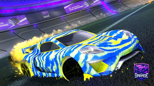 A Rocket League car design from Purple_god6674