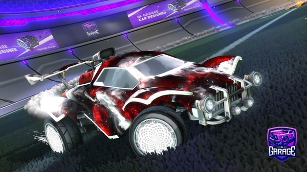 A Rocket League car design from Beanzo57