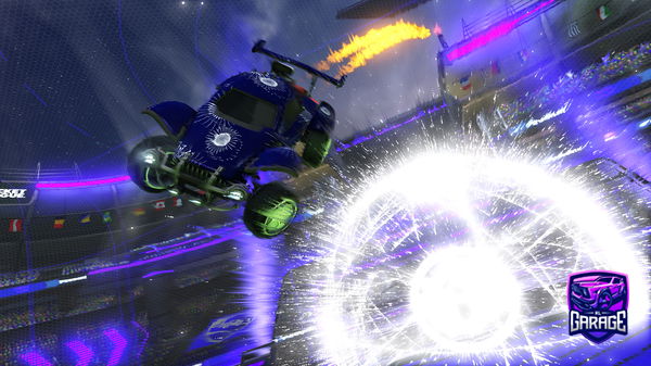 A Rocket League car design from Hghfjchhgg