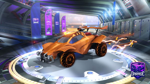 A Rocket League car design from GorTheGodd