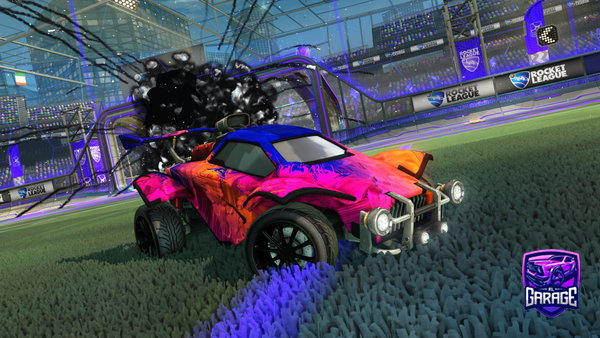 A Rocket League car design from Rambo92789