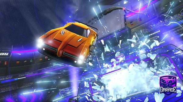 A Rocket League car design from TheForestGreenDino