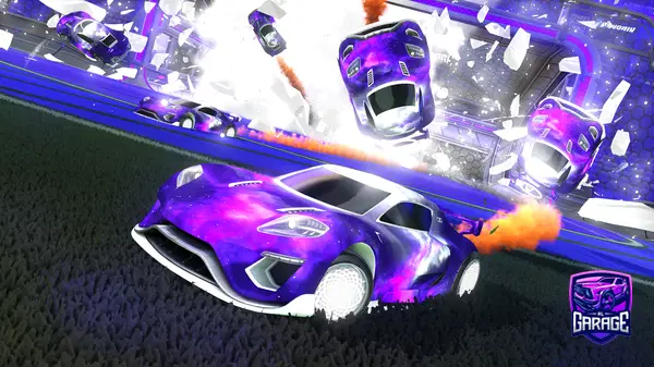 A Rocket League car design from Grapes_SL