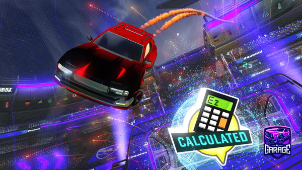 A Rocket League car design from Anas10x