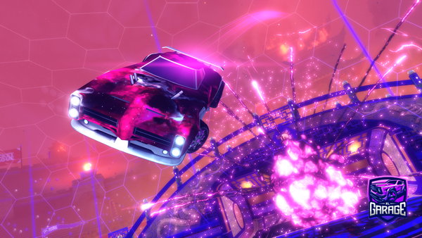 A Rocket League car design from Pistolvr