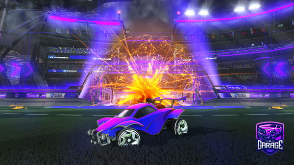 A Rocket League car design from Gamerlesss101