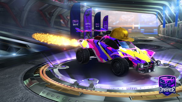 A Rocket League car design from Mth600