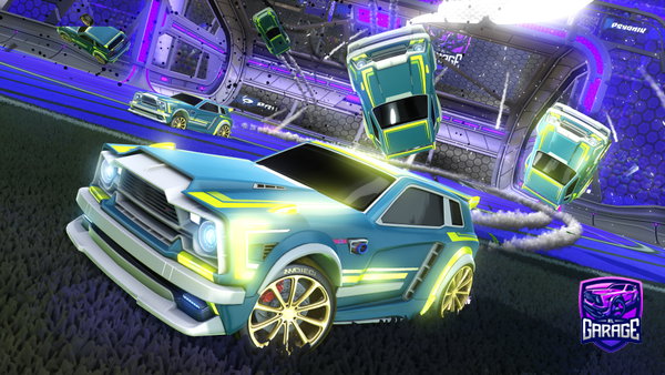 A Rocket League car design from O_sinx