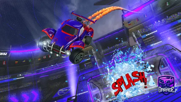 A Rocket League car design from darkoblackxd