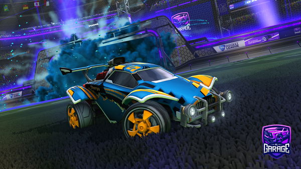 A Rocket League car design from Natrivm