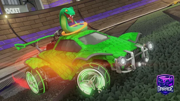 A Rocket League car design from Miguel0111