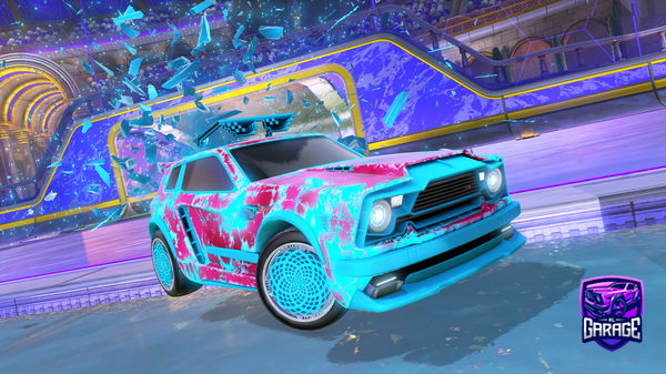 A Rocket League car design from IndigoLambo