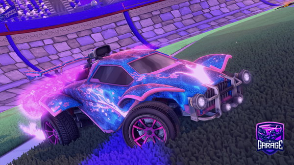 A Rocket League car design from KFCTeaBrooks