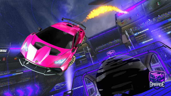 A Rocket League car design from Foxscape12
