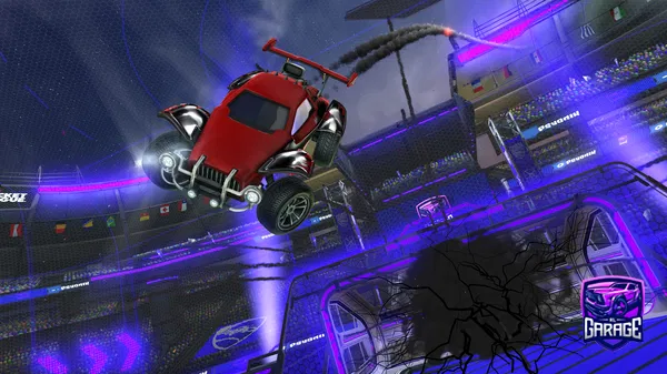 A Rocket League car design from Ferixx