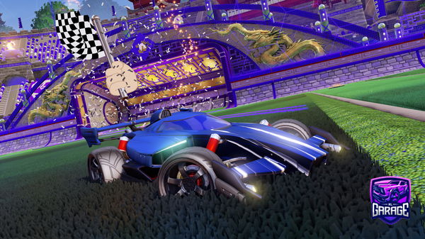 A Rocket League car design from Busy_snowball9