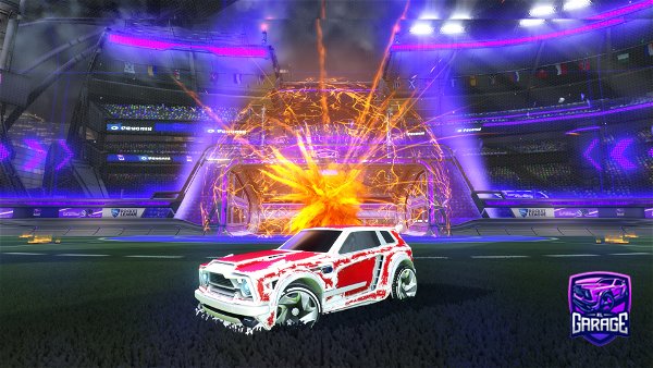 A Rocket League car design from Mayo_lols