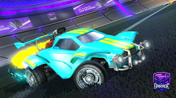 A Rocket League car design from Rippingrayman