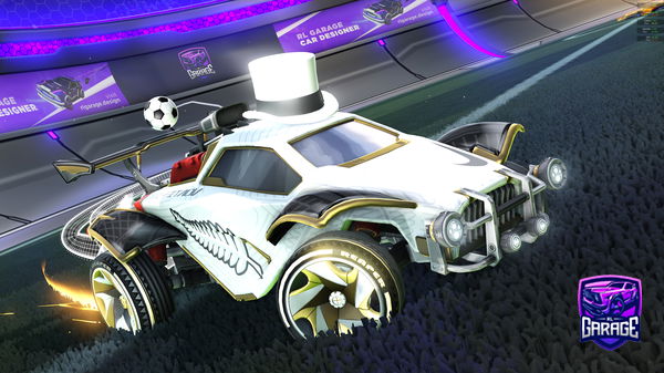 A Rocket League car design from HSA-MIXER