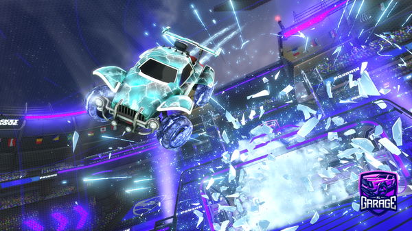 A Rocket League car design from Owfrozz