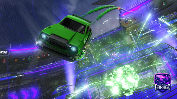 A Rocket League car design from MeesterBlokje