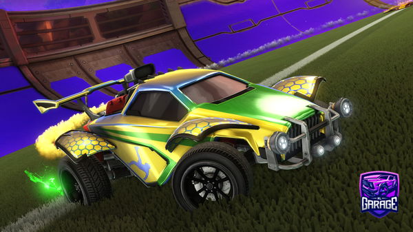 A Rocket League car design from Kdthenoob