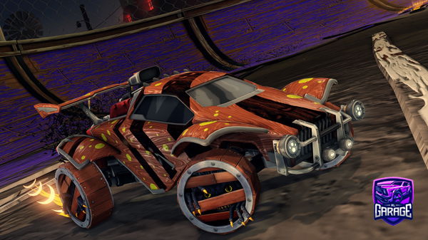 A Rocket League car design from SuperMommy