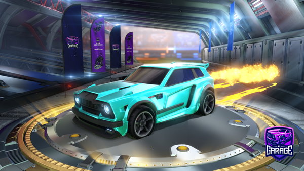 A Rocket League car design from Briab
