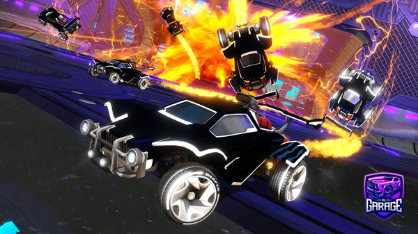 A Rocket League car design from Machinegun109