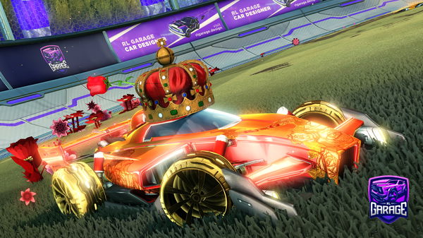 A Rocket League car design from MrRogers143