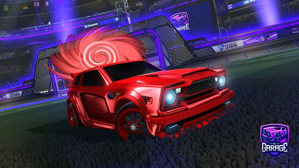 A Rocket League car design from Notrixsit