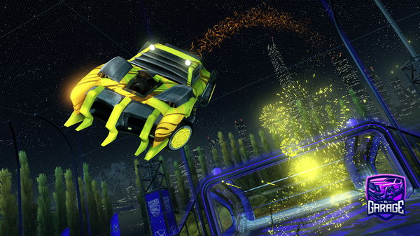 A Rocket League car design from Rippingrayman