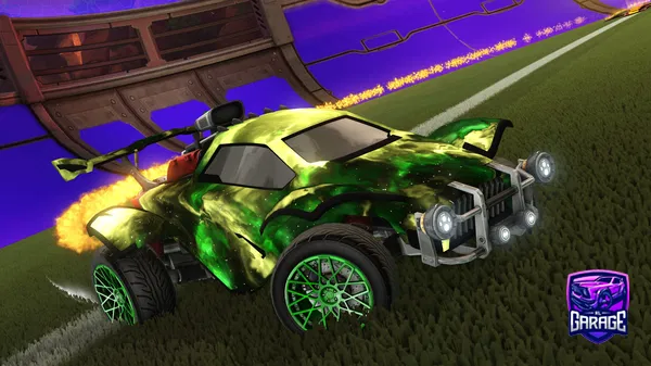 A Rocket League car design from Wavex02